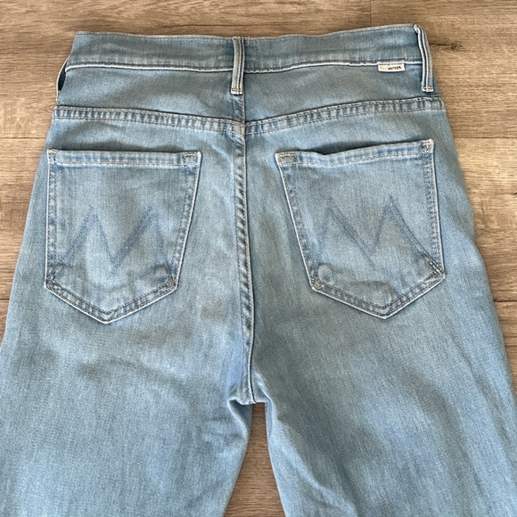 MOTHER The Insider Crop Step Fry Hold My Hand Size 26 - Picture 7 of 12